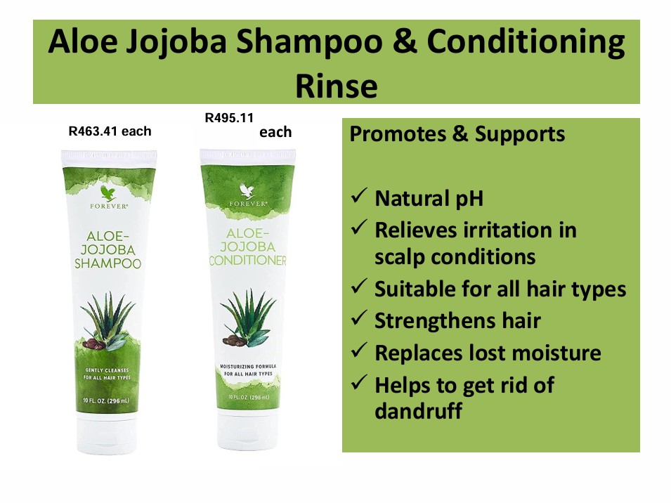 Aloe Jojoba Shampoo & Conditioning Rinse
