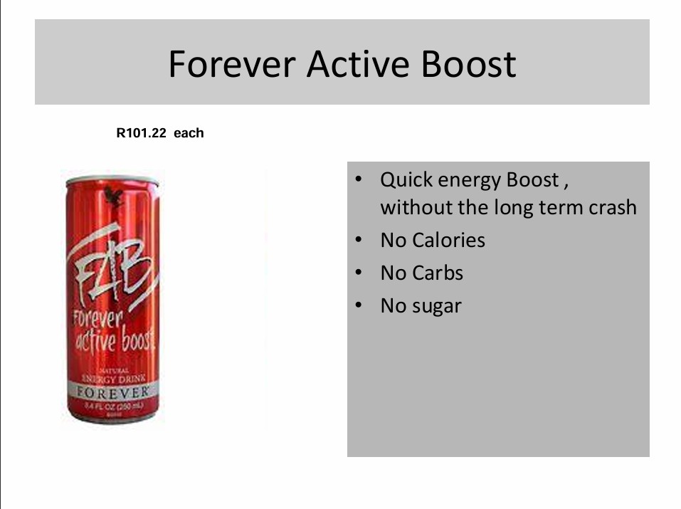 Forever Active Boost