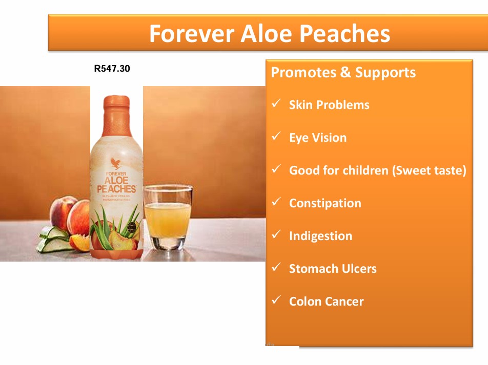 Forever Aloe Peaches