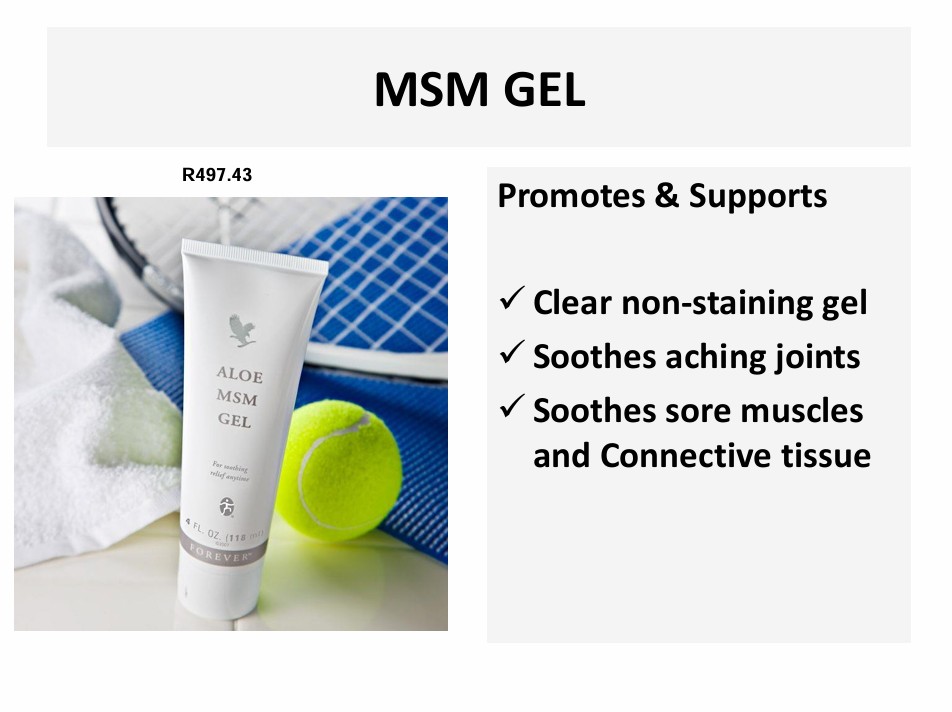 MSM Gel